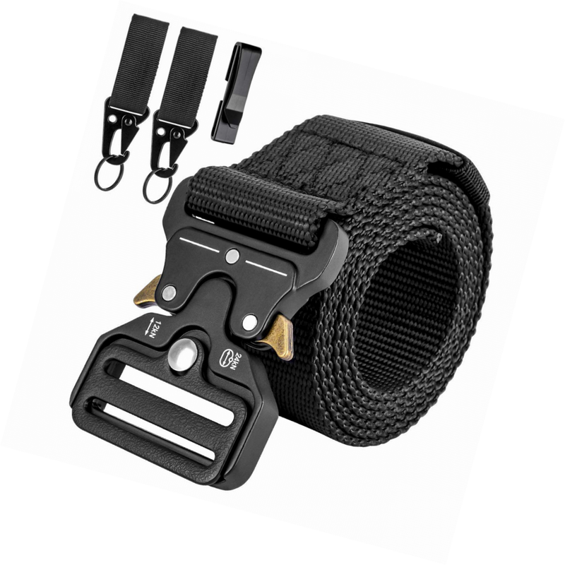 LC-dolida Taktischer Gürtel, Militär-Stil Sicherheitsggurte Beutegürtel mit 2 Ta