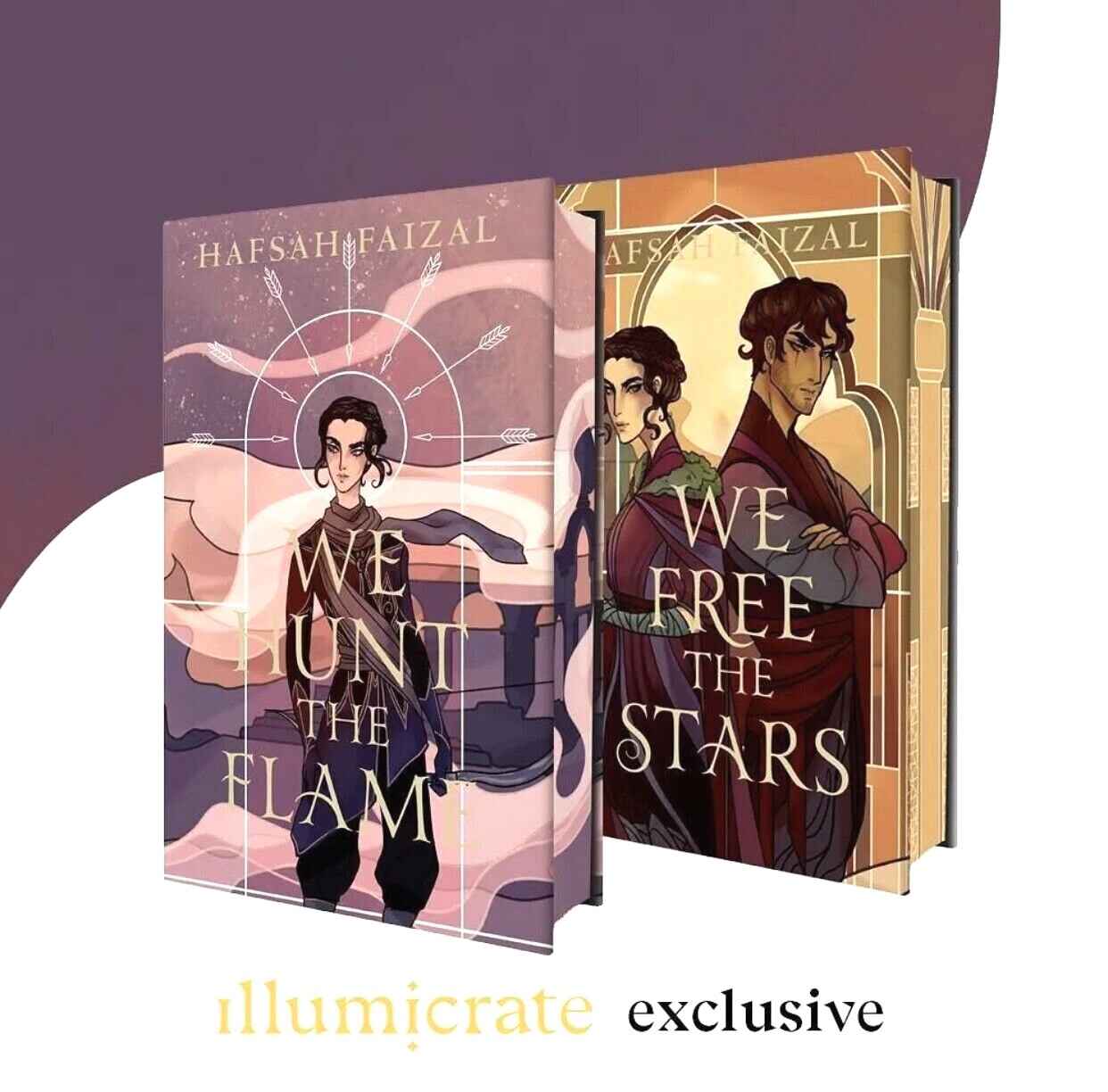 洋書 We Hunt the Flame & We Free the Stars SIGNED We Hunt the Flame & We Free the Stars (Arawiya