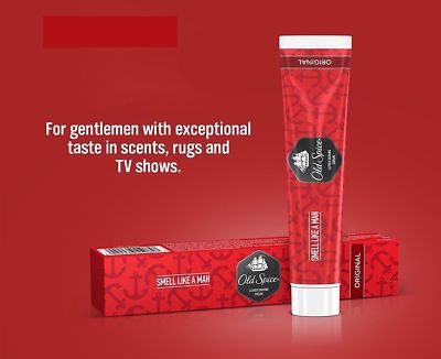 Old Spice Lather Shaving Cream Original smell Like a Men - 70 Gram