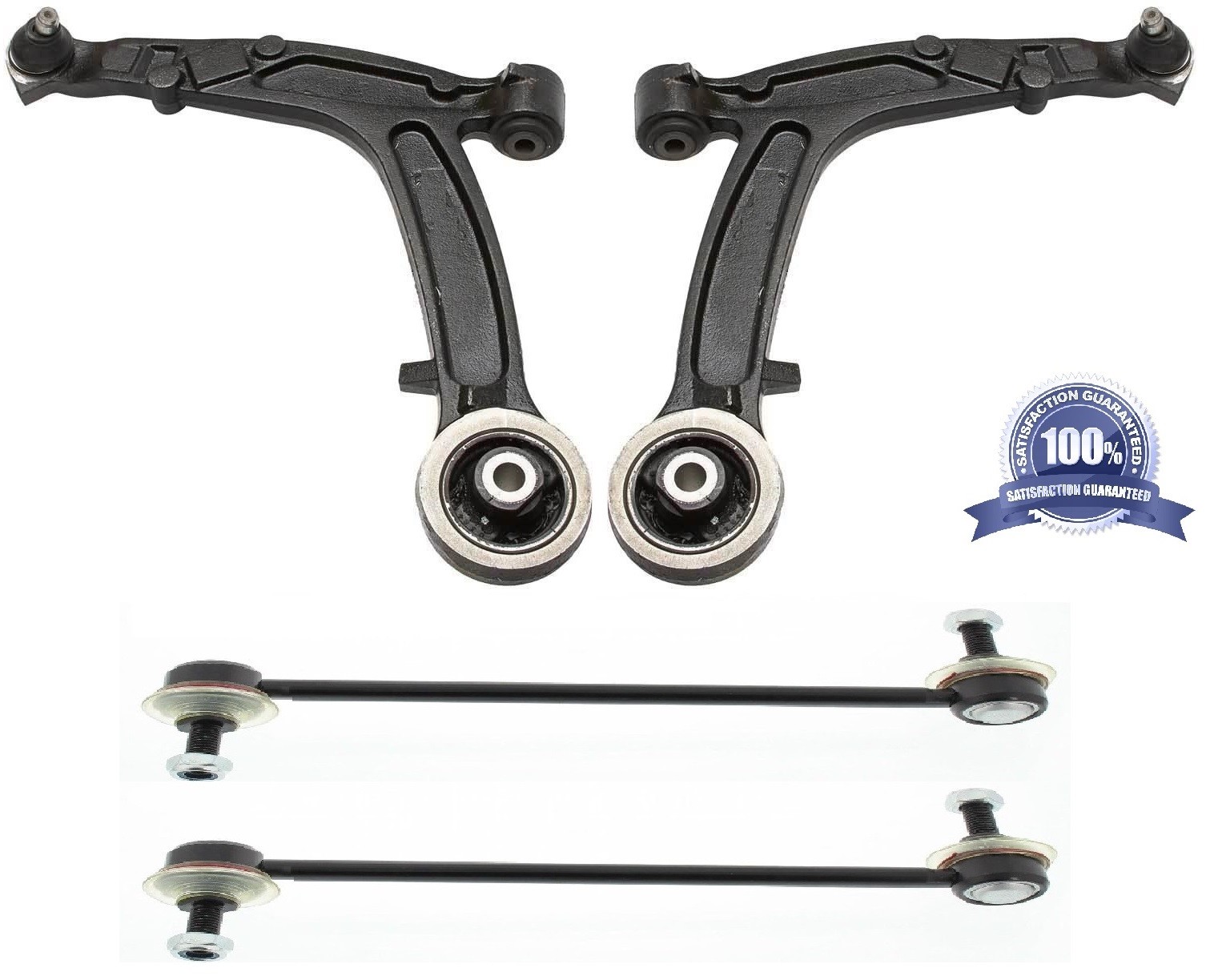 2 x FIAT 500 2008 2015 FRONT LOWER WISHBONE SUSPENSION ARM RIGHT LEFT ARM eBay