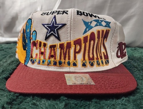 Vtg Super Bowl XXX Champions Dallas Cowboys Snapback Hat New