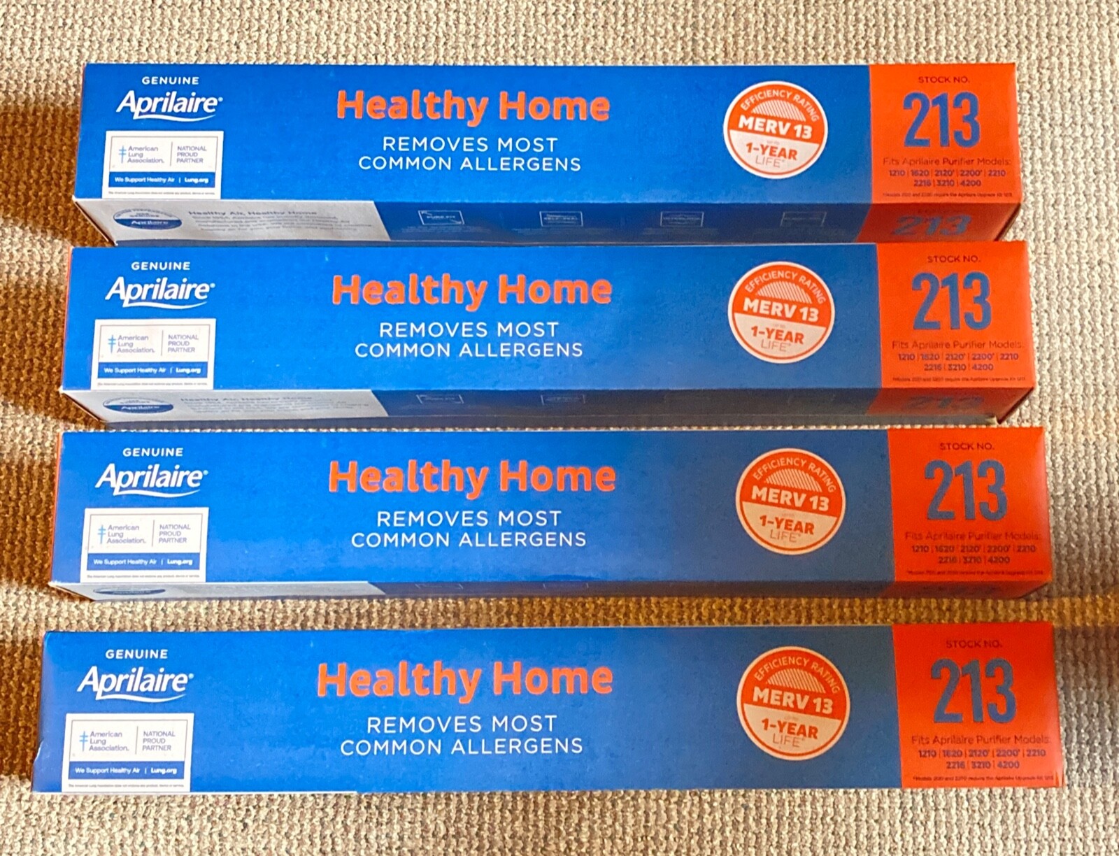- 213 - Merv 13 - 4 Pack - New In Open Box