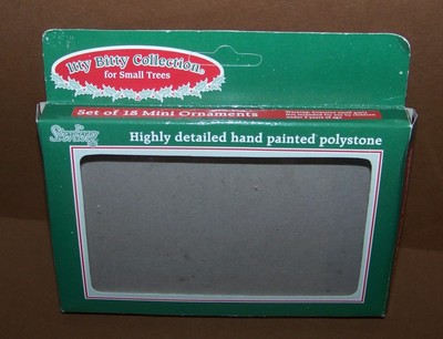 18 Sterling Itty Bitty Christmas Ornaments Collection Holiday 1