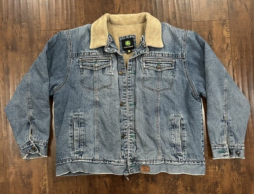 ジャケット・アウター 80s/JOHN DEERE/VINTAGE/JACKET/ Vintage JOHN DEERE Jacket Green Men's Size L Small Logo