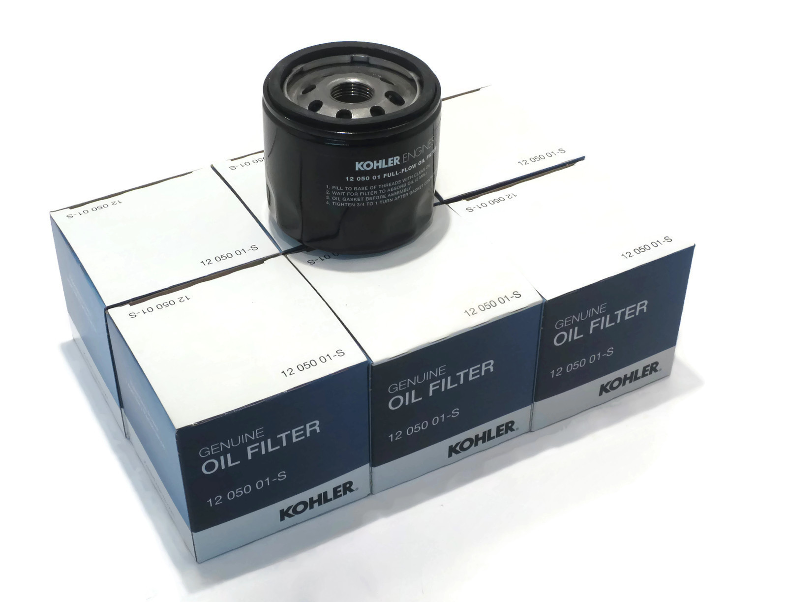 6 New OEM Kohler OIL FILTERS 12 050 01-S 1205001 for Small Gas Engine