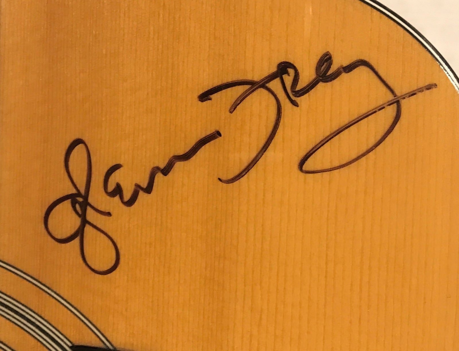 The Eagles Signed Guitar Henley Frey Walsh Felder Schmidt Meisner Autographed