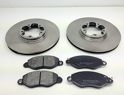FORD TRANSIT FWD FRONT BRAKE DISCS AND PADS 2.0 TDCI  00-06