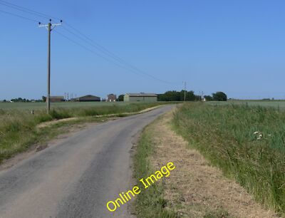 Photo 6x4 Lane to Hodgman's Farm Fosdyke  c2013