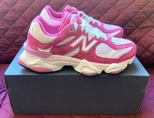 Pre-owned New Balance Balance 9060 Limited Edition Fuchsia Pink White U9060fp - Sizes 7.5w-9w