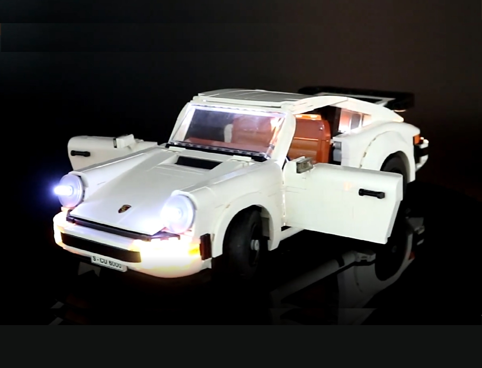 LED-Beleuchtungsset Licht-Set Akku-Box für Lego Porsche 911 Turbo Modell 10295
