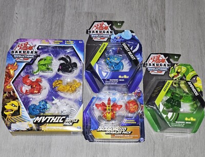 Bakugan Evolutions Battle Pack & Ghost BEAST AMPHOG New FAST SHIPPING 
