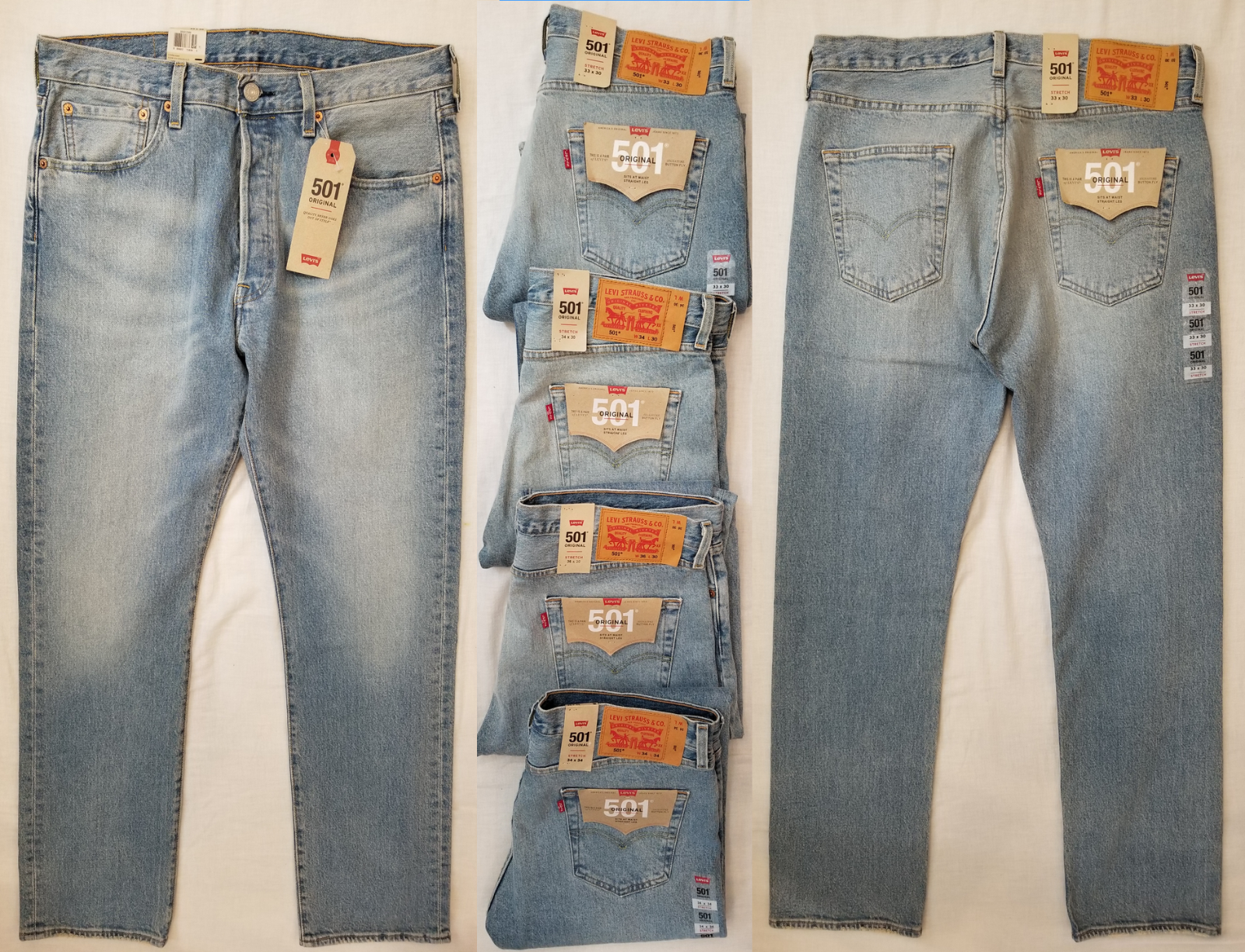 levis 501 sky blue