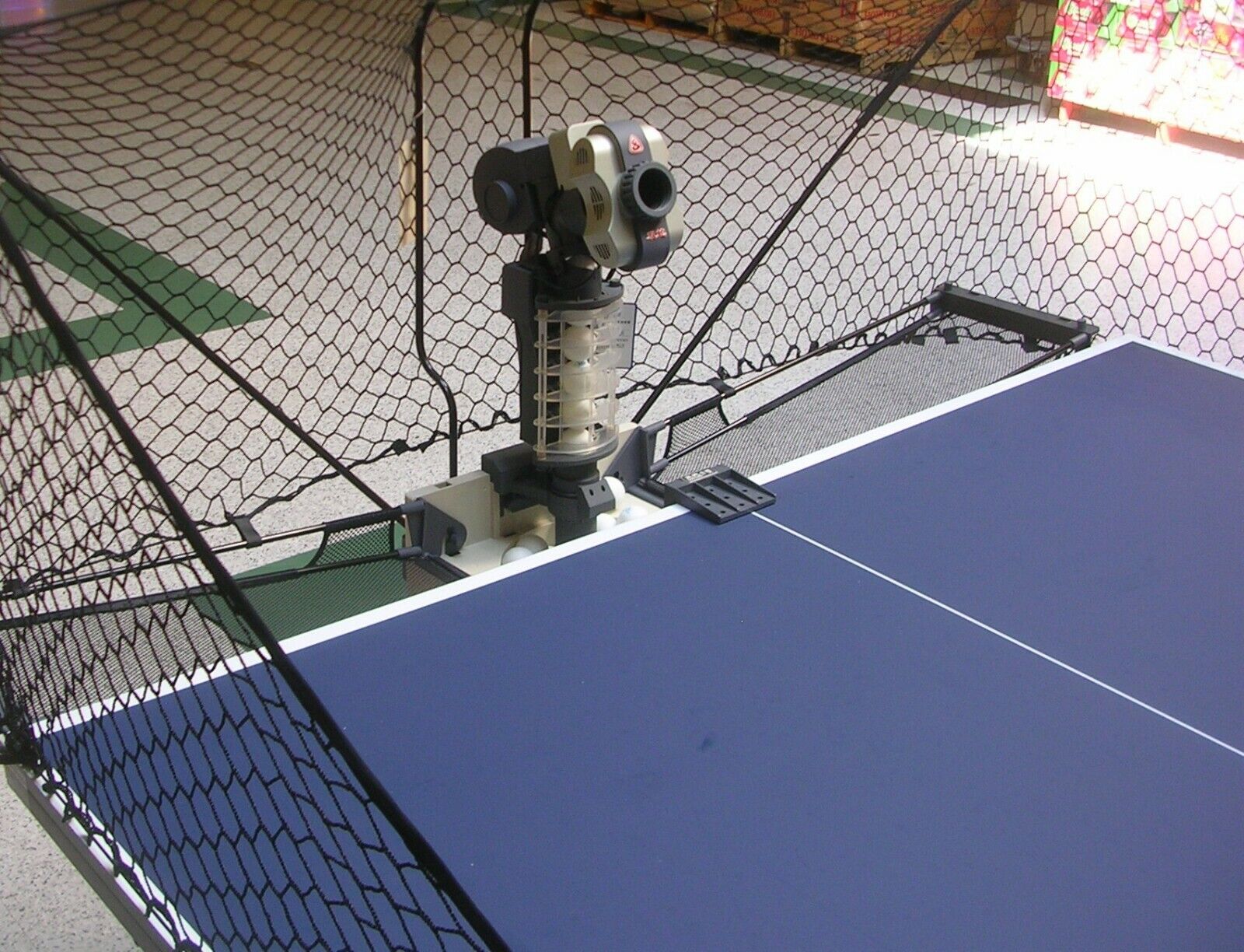 Tennis Robot Ball Machine Double Snake Top Fqj-4