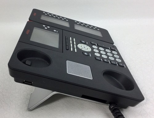 AVAYA 9650 IP VOIP DISPLAY PHONE W/ SBM24 EXPANSION MODULE E1216