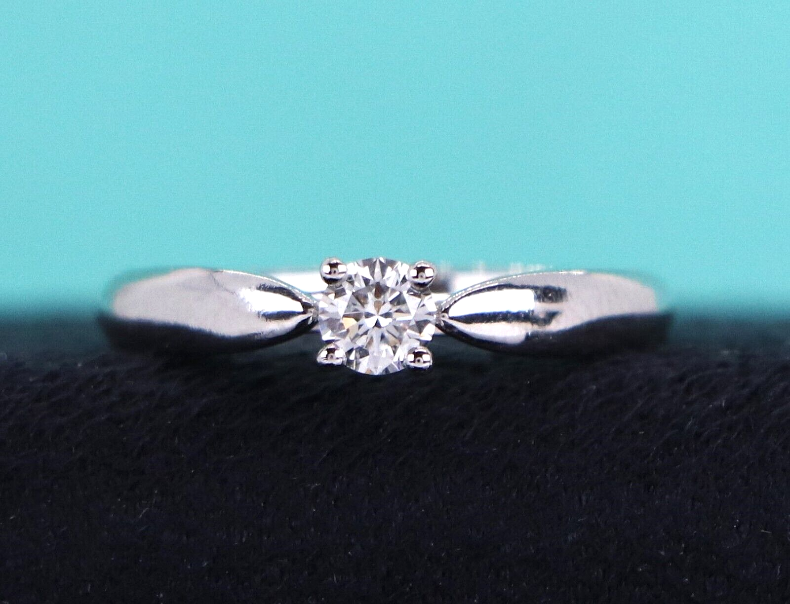 TIFFANY Harmony 0.31カラット $4300 Tiffany & Co Platinum Harmony 0.31ct G VS1 Round