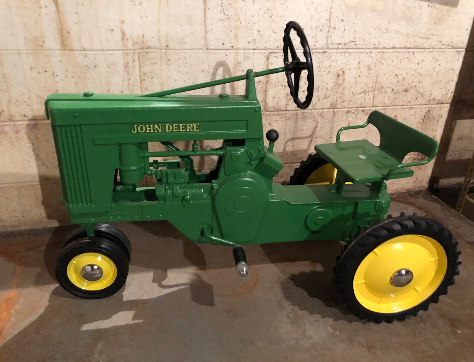 ESKA John Deere Large Model 60 Pedal Tractor Fully Restored