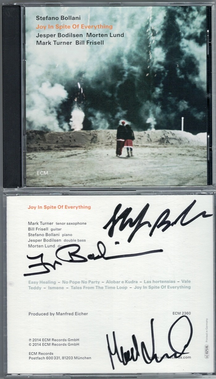 独CD Bollani, Turner; Frisell Joy in Spite of Everything  ECM23603784459 ECM Records /00110 独CD Bollani, Turner; Frisell Joy in Spite of Everything