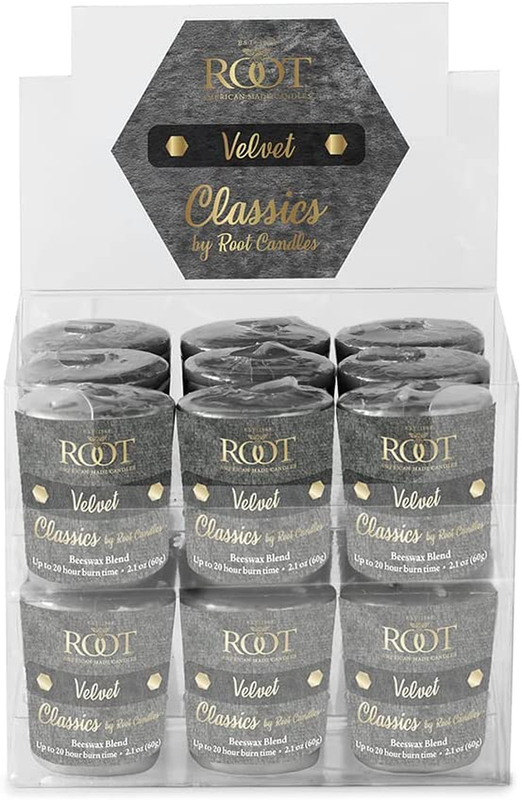 Root Candles Classics Collection Long Lasting Beeswax Blend Scented Candle Made