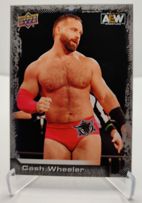 Cash Wheeler 2022 Upper Deck AEW Base Card #44 wrestling card