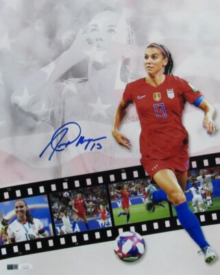 アメリカ女子サッカー代表　証明書付　アレックス・モーガン　 直筆サイン入りフォト アメリカ女子サッカー代表 アレックス・モーガン 直筆サイン入り