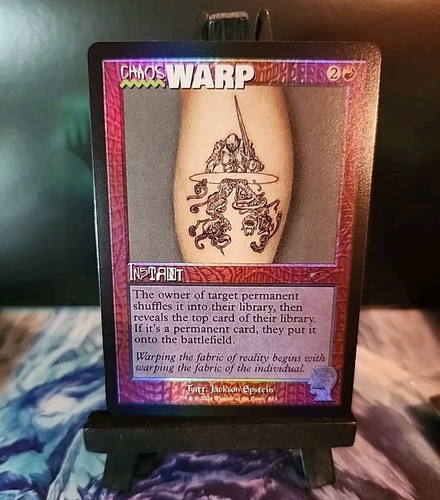 Chaos Warp Secret Lair X Brain Dead ✨️Rainbow Foil✨️NM
