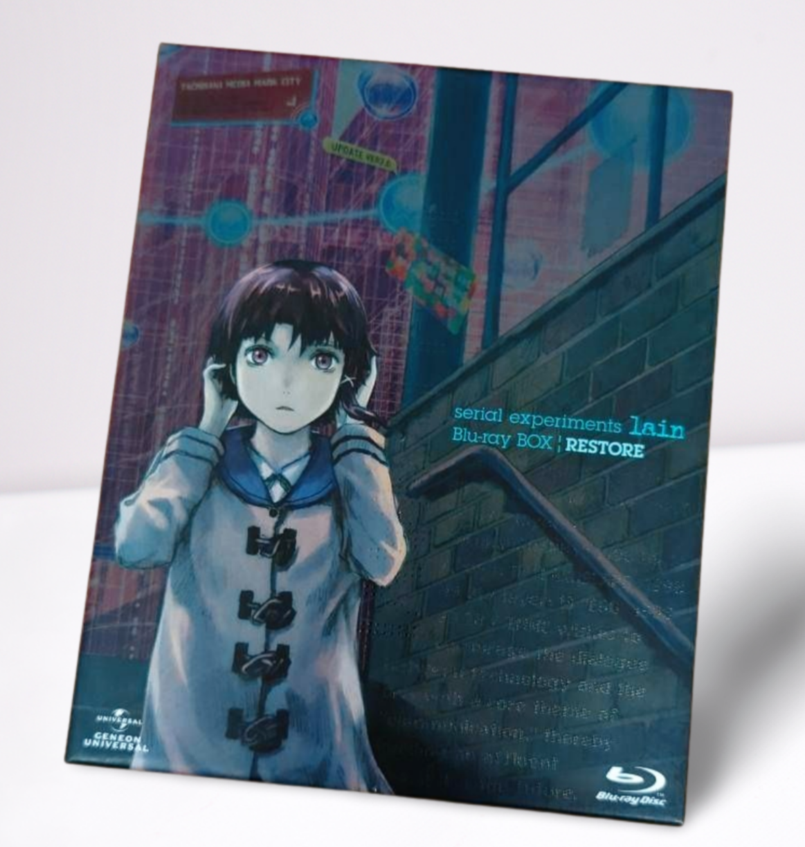 Serial Experiments Lain RESTORE First Limited Edition Blu-ray BOX JP Ver Used Serial Experiments Lain RESTORE First Limited Edition Blu-ray BOX JP Ver Used