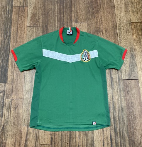 Mexico 2006 World Cup Home Soccer Jersey Men's Medium Megga