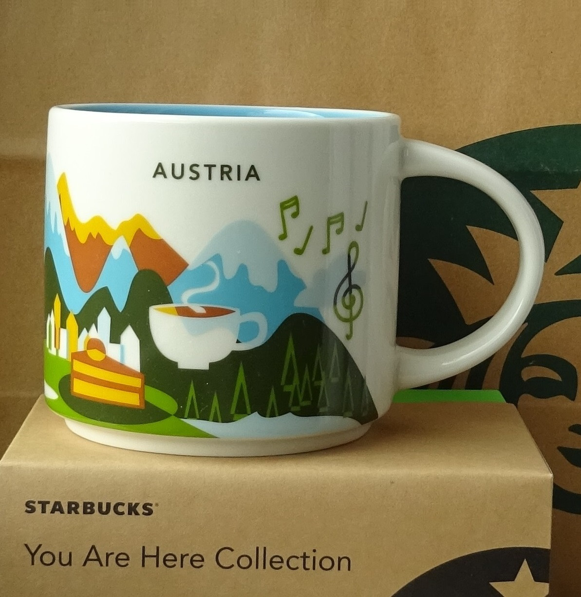 スターバックス デミタスカップ You are Here ハンガリー Amazon