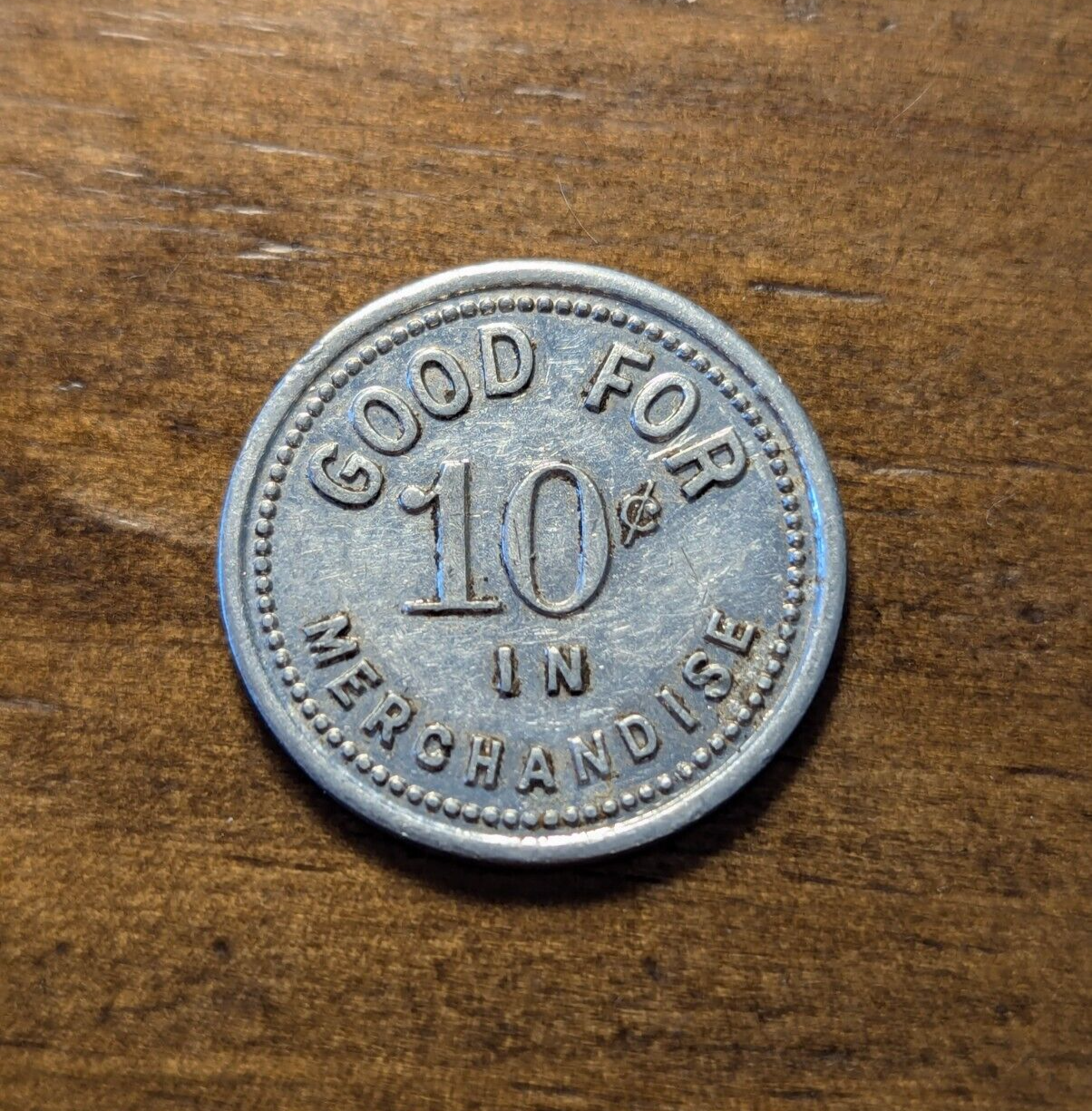 Murfreesboro, North Carolina NC Riverside Mfg Co Lumber Scrip R9 10¢ Token