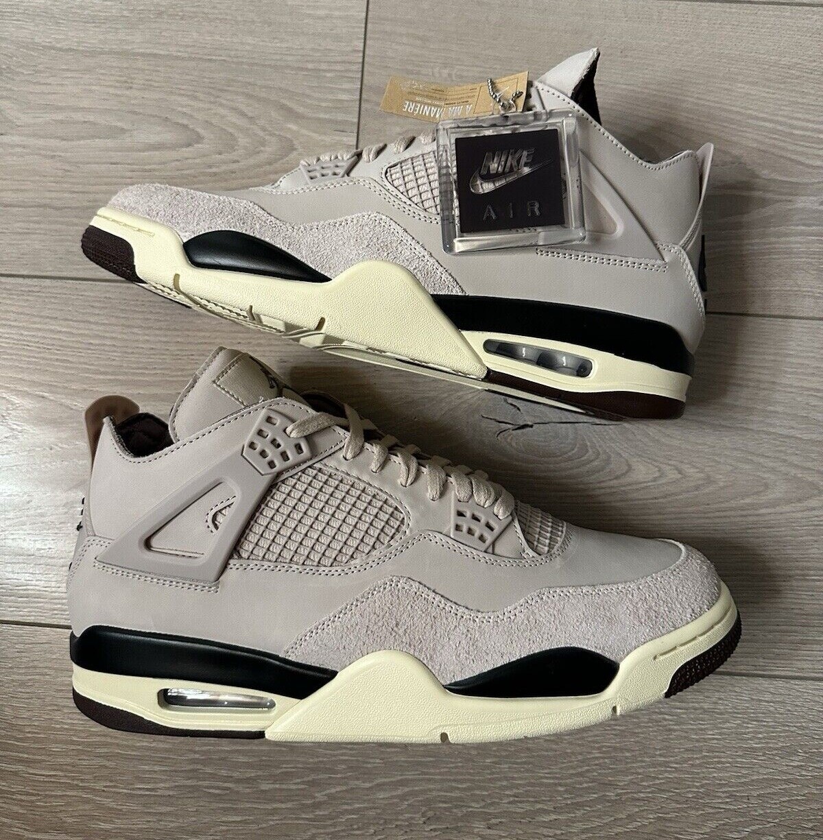 Pre-owned Jordan 4 Retro Og Sp A Ma Maniére While You Were Sleeping Size 14w-15.5w In White