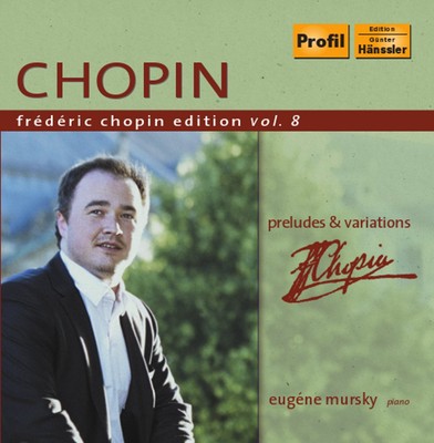 CHOPIN,FREDERIC Preludes & Variations 8 (CD) (UK IMPORT)