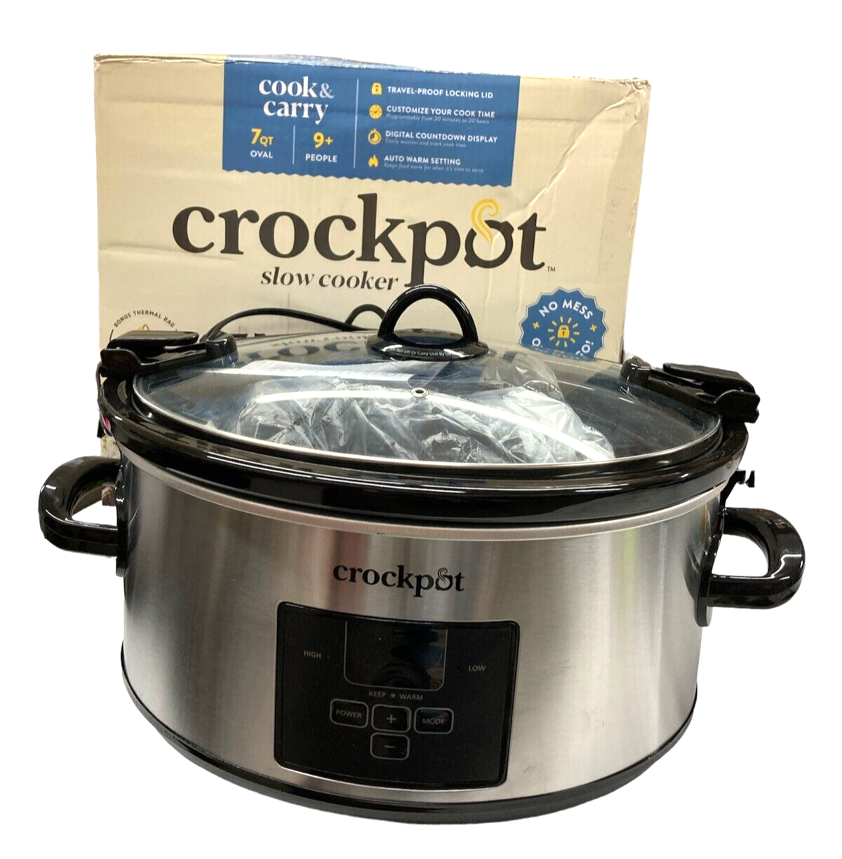 7 Quart Crock Pot Programmable Crockpoti