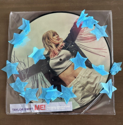 Taylor Swift - Me! 12  Inch Vinyl Picture Disc Brand New - Damaged Sleeve