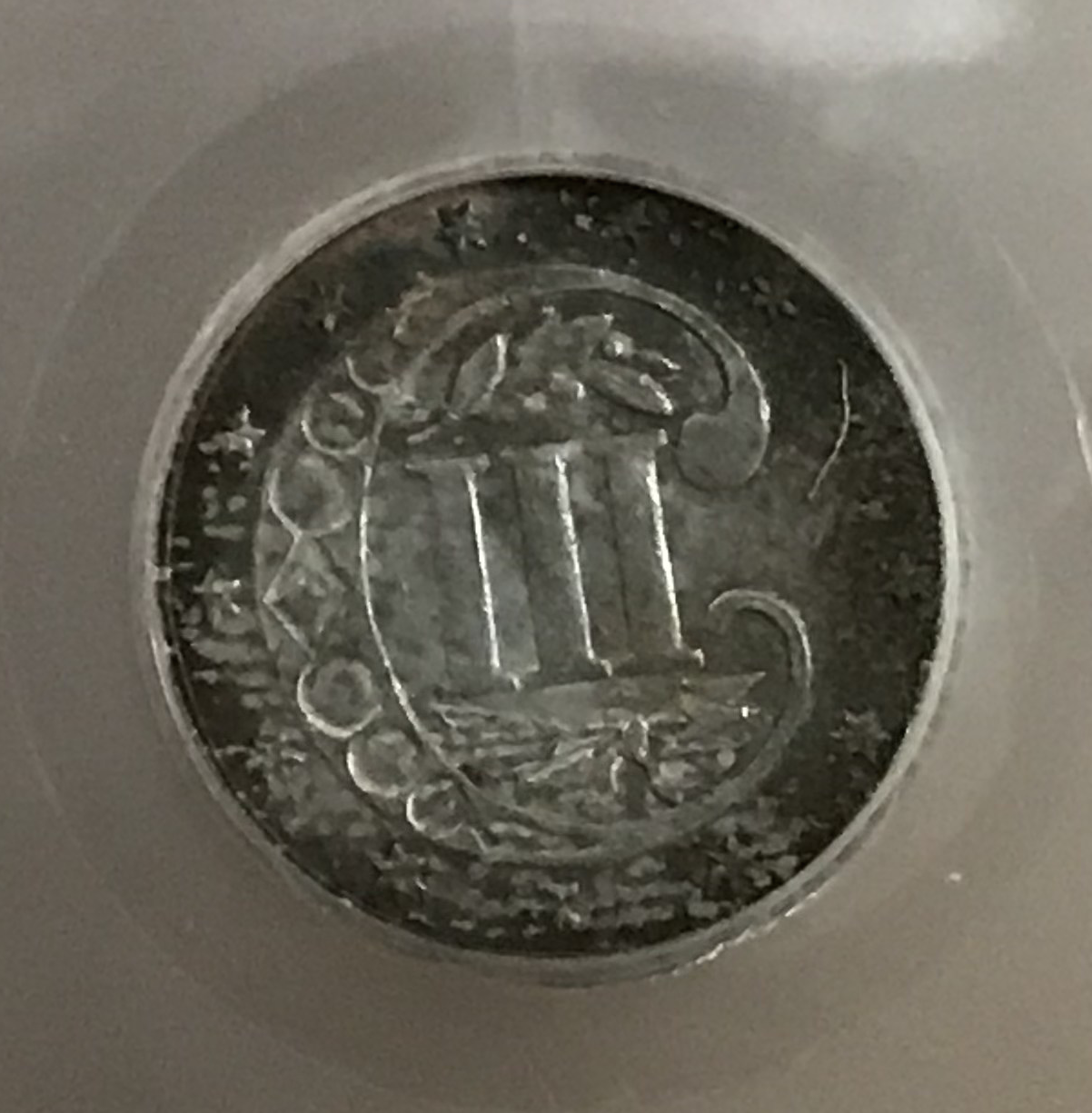 1862 3c Three Cent Silver MS++ Civil War Date