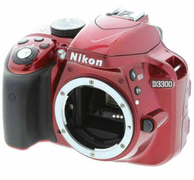 Nikon D3300 18-55 VR Ⅱ Kit Red Nikon Digital SLR Camera D3300 18-55 VR II Lens Kit Red