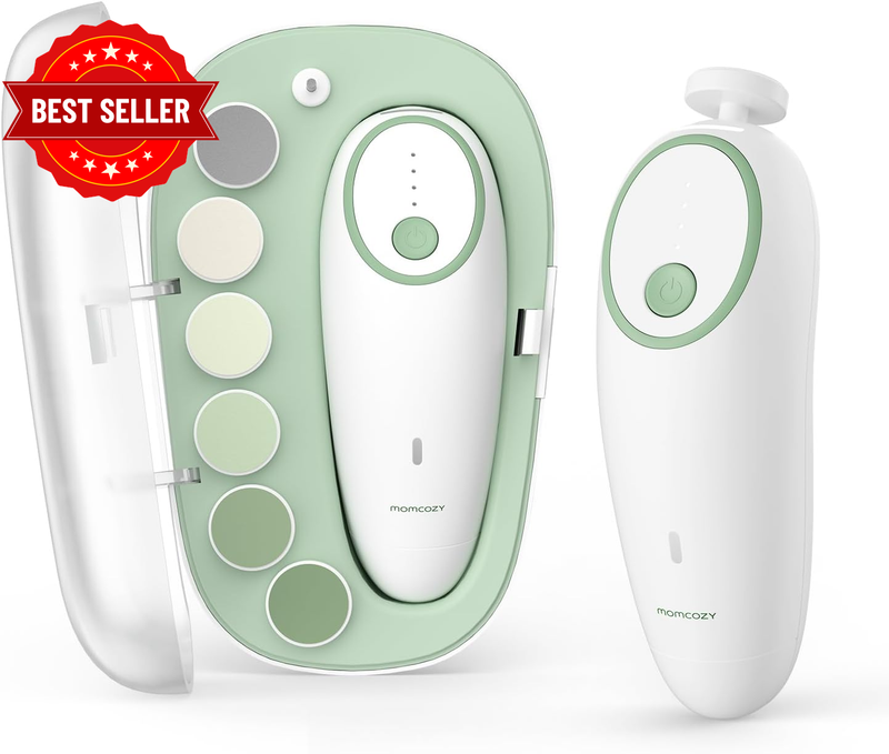 Baby Nail File Electric, Gentle Baby Nail Trimmer Electric Rechargeable, Baby Na