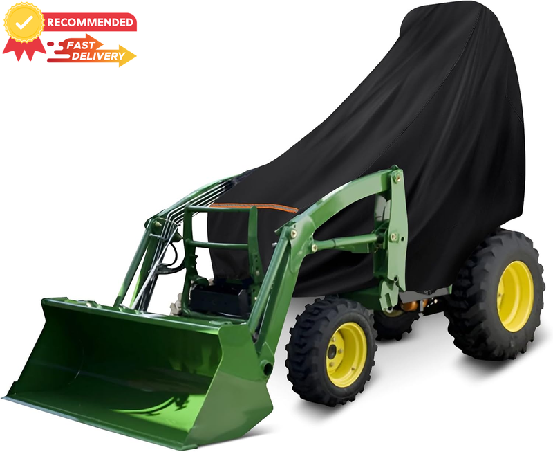 Heavy Duty Waterproof Tractor Cover 600D Fits John Deere Kubota Mahindra 107"x31