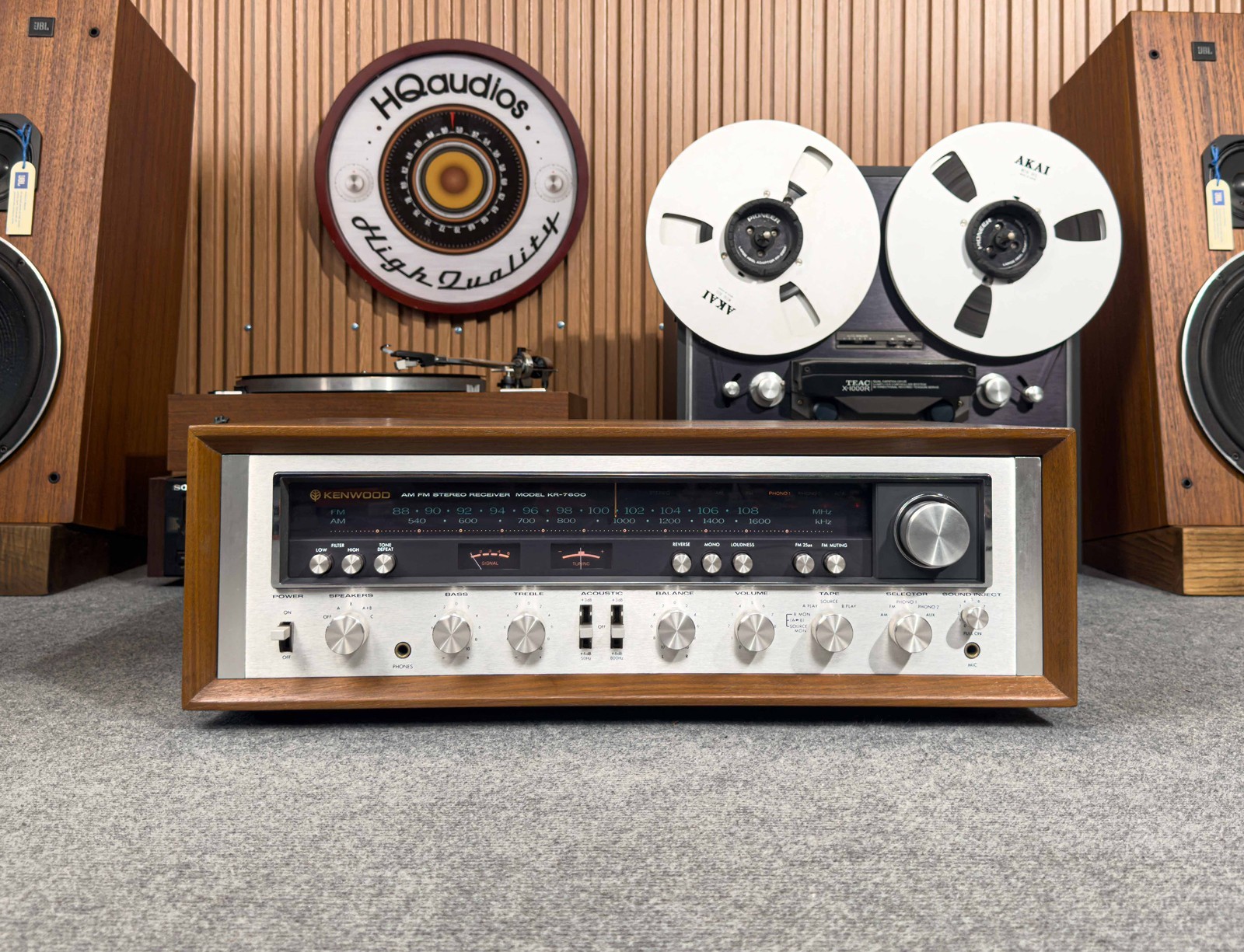 KENWOOD KR-7600 STEREO RECEIVER – CLASSIC 70s MONSTER POWER