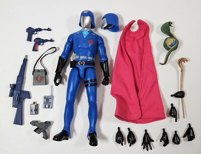 Super 7 G.I. Joe Ultimates Cobra Commander  7'' Figure Loose