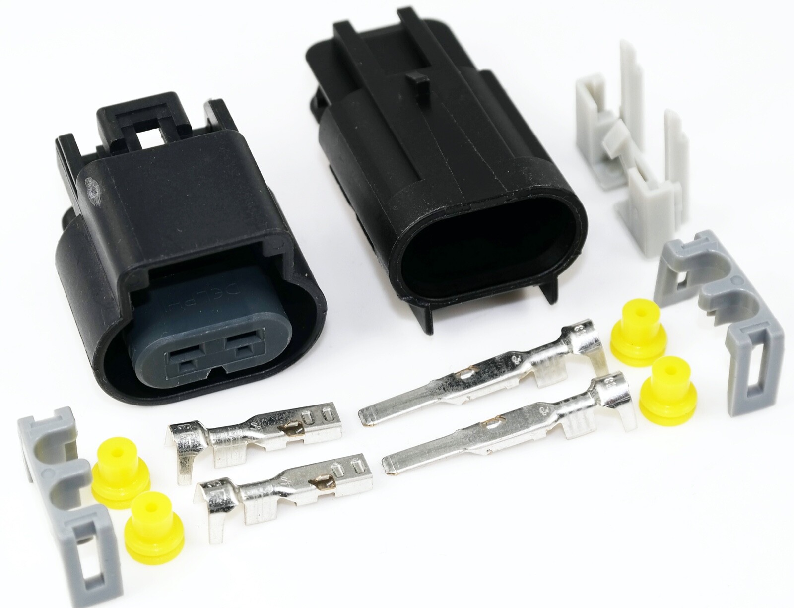 Aptiv GT280 2PIN w/ Gauge 16 18 GA Connector Set, 2 Conductors 25