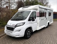 Elddis Supreme 185 - 2022 -4-berth- 2 fixed rear beds Motorhome for sale