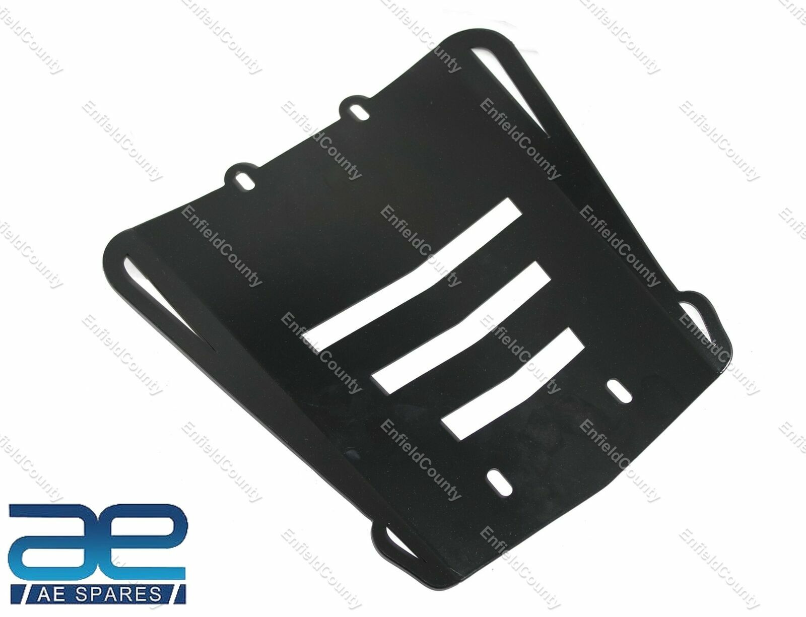 For Royal Enfield Meteor 350 Luggage Carrier Rack Plate Steel Black 