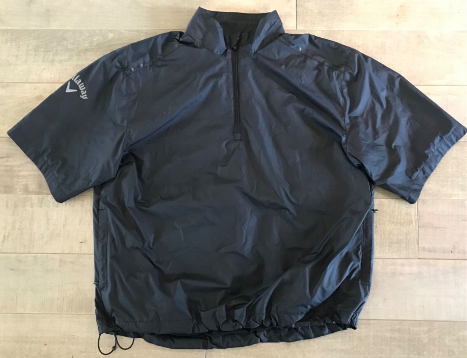CALLAWAY Golf Jacket 1/2 Zip Short Sleeve Pullover Wind CALLAWAY Golf Jacket 1/2 Zip Short Sleeve Pullover Wind