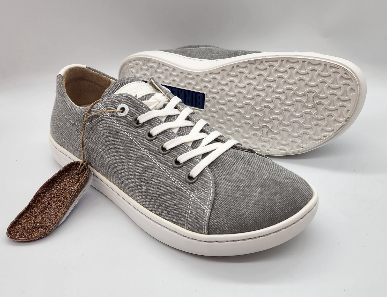 Birkenstock Textile ARRAN Grey 41 BNWT 1004729 *tiny marks