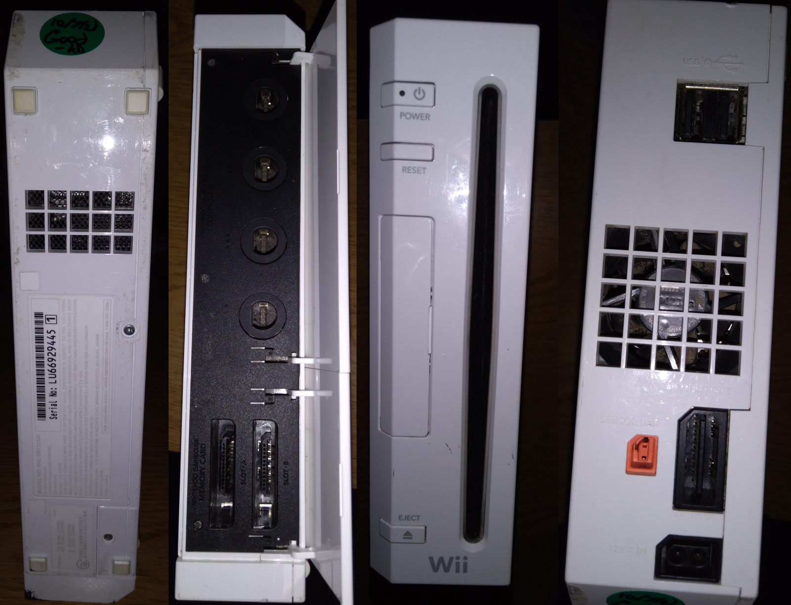 BOXED Nintendo Wii Video Game System RVL-001 Console Bundle