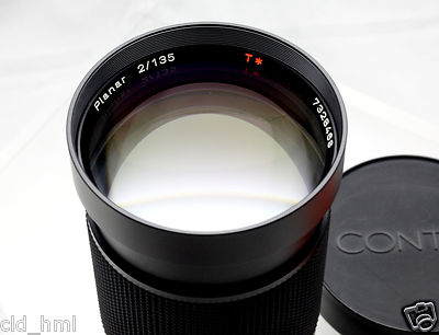 CONTAX　Carl Zeiss Planar T* 135mm F2 Contax Carl Zeiss Planar 135mm F/2 60 years Anniversary Lens