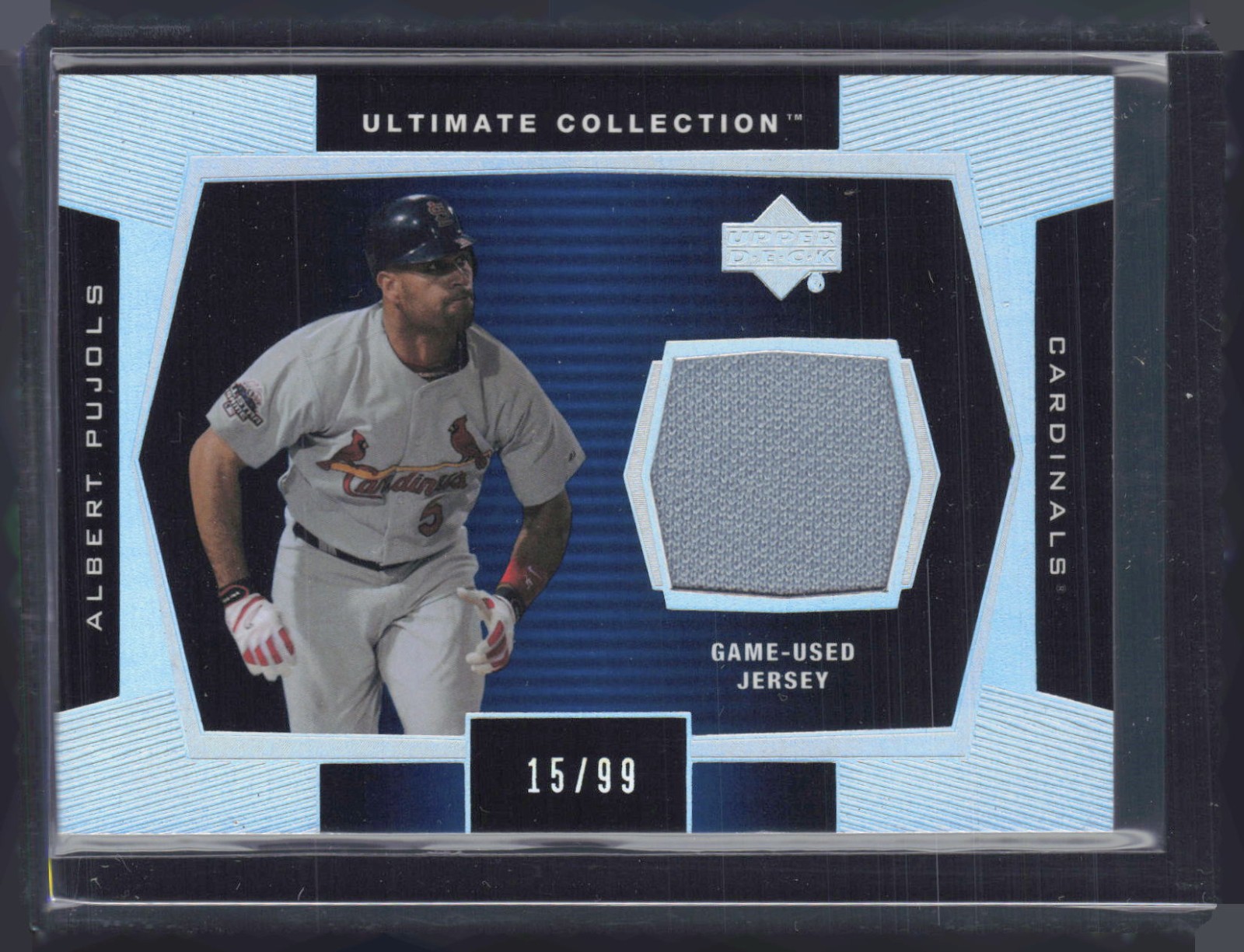 2003 Ultimate Collection Albert Pujols /99 Game Used Jersey