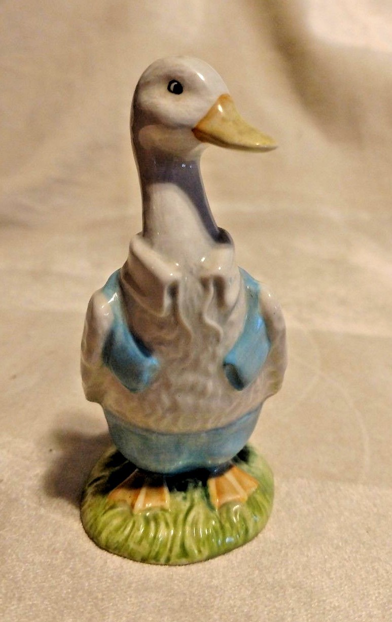 BESWICK beatrix potter Mr＆MrsPuddleduck Mr. Drake Puddle-duck- Beatrix Potter Figurine- Beswick