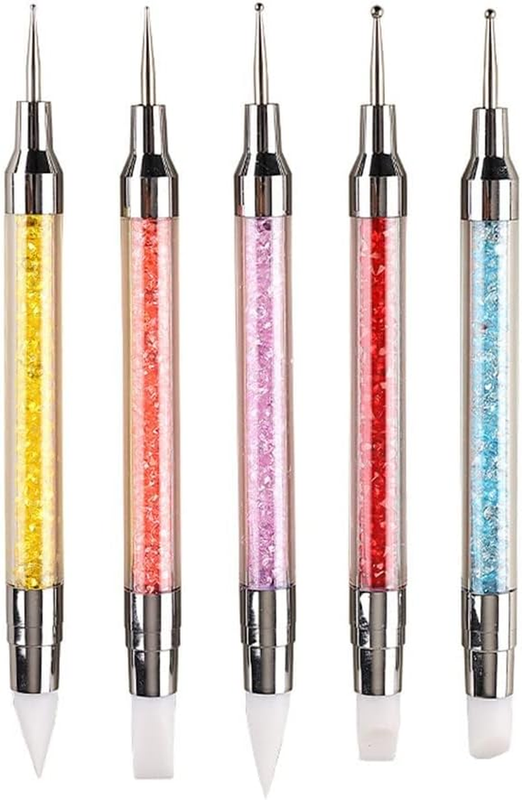 5PCS Dual-Ended Nail Art Sculpture Pen Dotting Tools Set