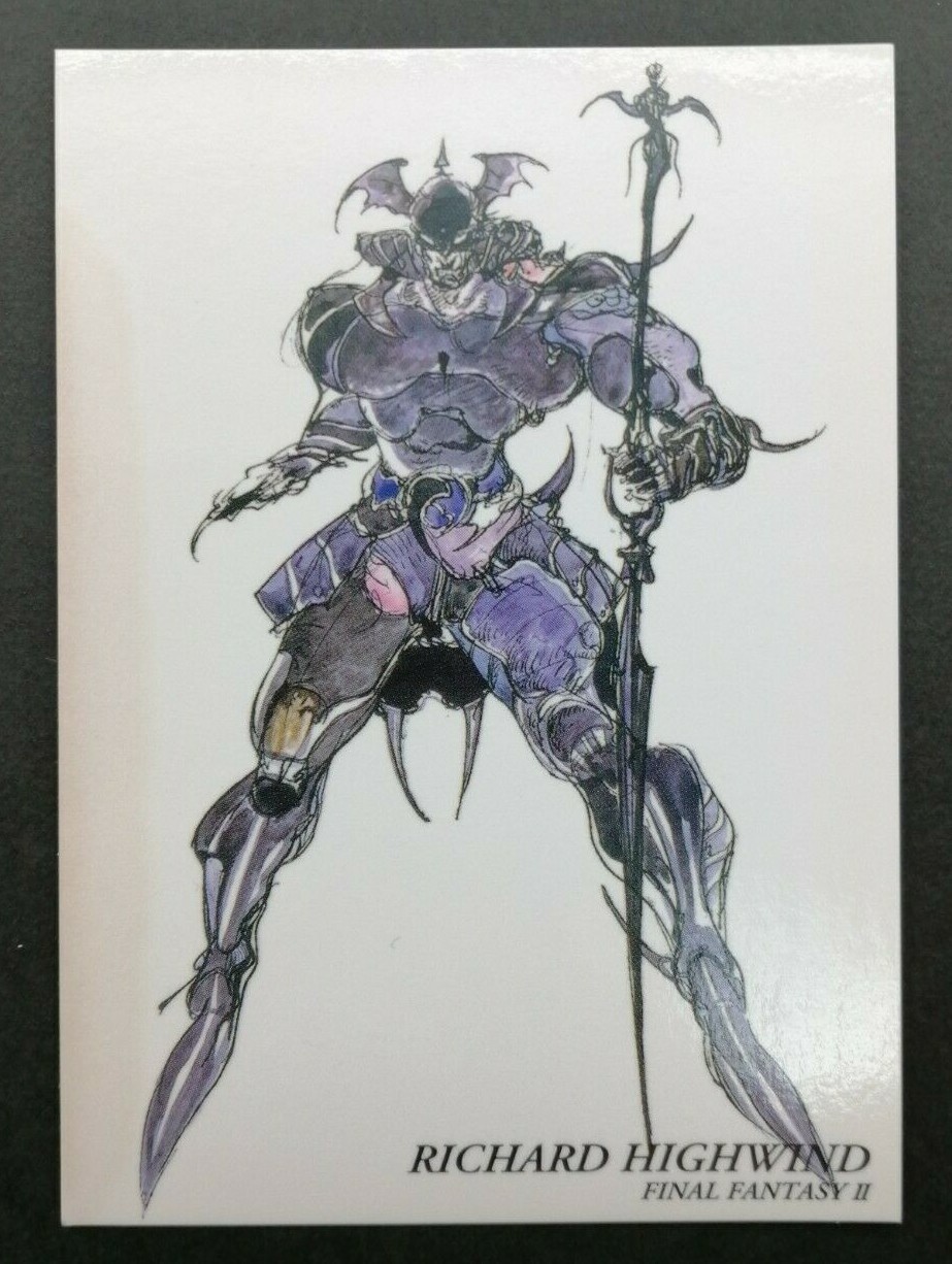 Final Fantasy Art Museum Card Final Fantasy Art Museum Card